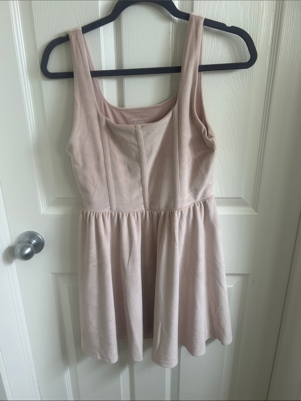 American Eagle Outfitters Blush Pink Mini Dress